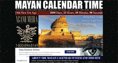 Desktop Screenshot of mayan-calendar.org