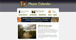 Desktop Screenshot of mayan-calendar.com